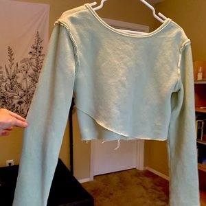 UO low-back crew neck